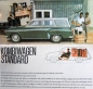 Preview: Wartburg 1000 Automobile Modelprogram 1964 Carbrochure (7123)